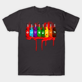 Zombie Perks Top Shelf Bloodied T-Shirt